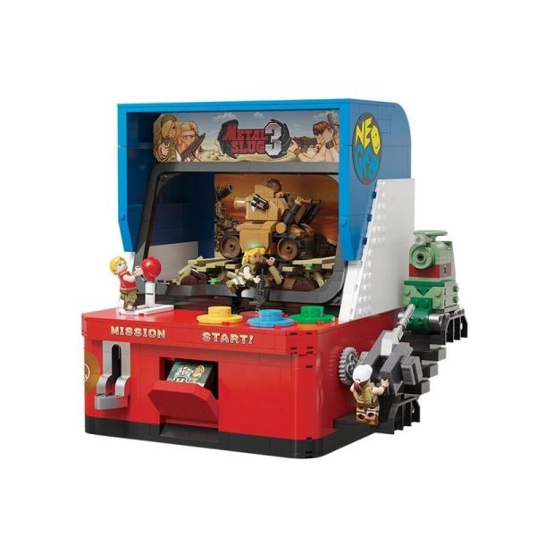 【史派克工廠】結單 23年6月預購 PANTASY 拚奇 SNK 越南大戰3 遊戲機台 收藏積木 0609 PANTASY 拚奇 SNK 越南大戰3 遊戲機台 收藏積木