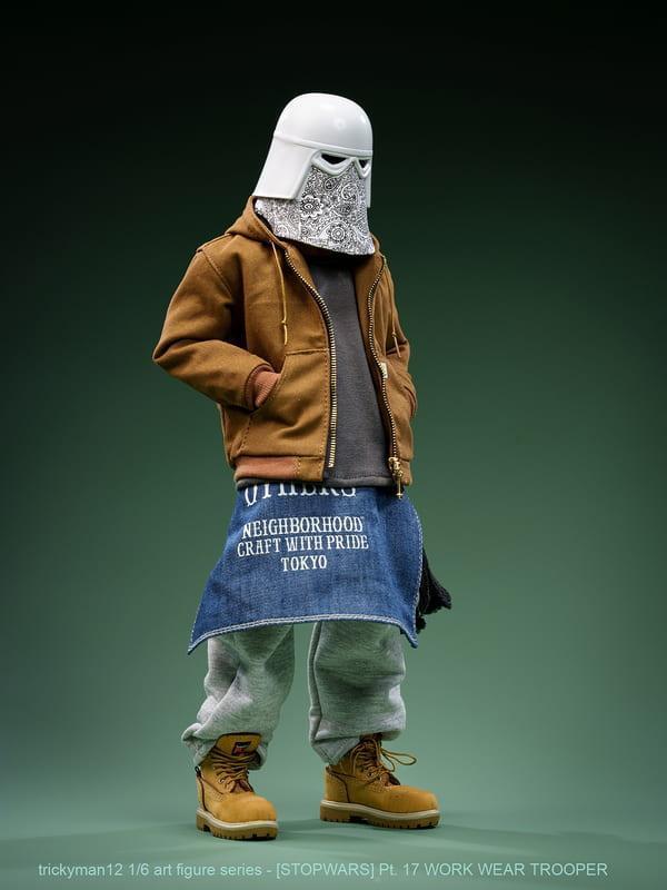 【史派克工廠】預購免運9月 trickyMan12 WORK WEAR TROOPER FB-10145-j 0813 INART Action 黑神話 悟空 四姐 1/12 可動
