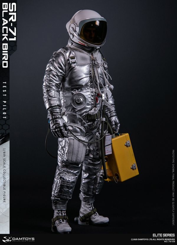 【史派克工廠】結單免運25年Q4 DAMTOYS 1/6 SR-71 黑鳥 偵察機 試飛員 NO.78109 0725 DAMTOYS 1/6 SR-71 黑鳥 偵察機 試飛員 NO.78109