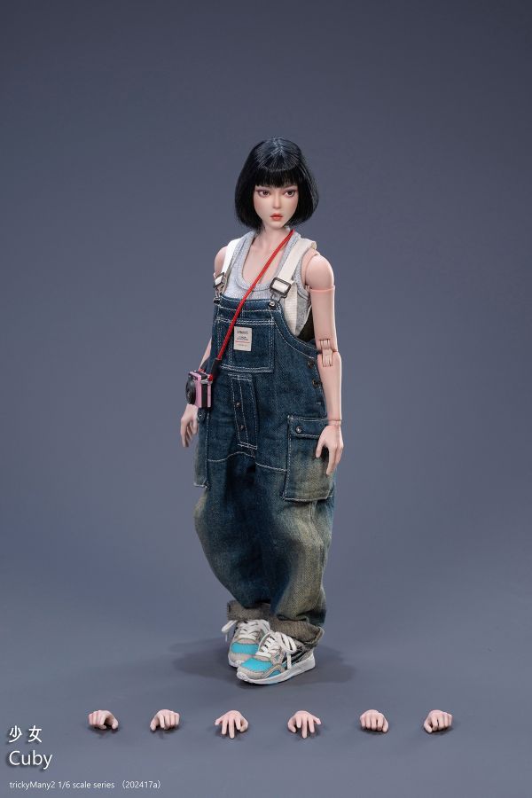 【史派克工廠】結單免運25年Q2 trickyMan12 1/6 少女 Cuby 標準版 騎行版 202417a 0102 trickyMan12 1/6 少女 Cuby 標準版 騎行版 202417a