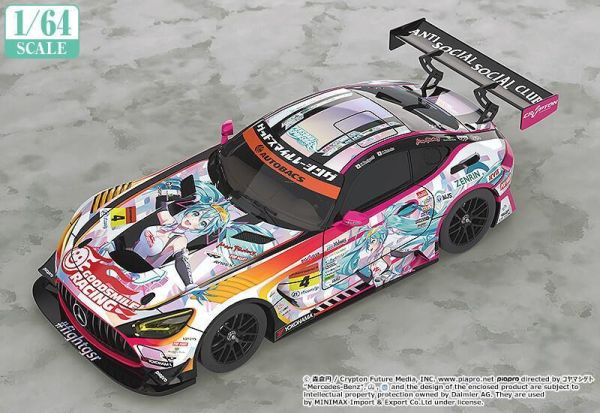 【史派克工廠】預購27年2月 1/64 GSC 初音未來 AMG 2021 SUPER GT 第5戰 再版 0703 1/64 GSC 初音未來 AMG 2021 SUPER GT 第5戰 再版