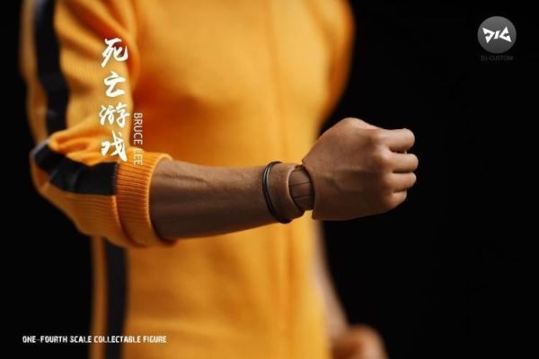 【史派克工廠】現貨 DJ_Custom 1/4 黄衣版 李小龍 死亡遊戲 DJ_Custom 1/4 黄衣版 李小龍 死亡遊戲