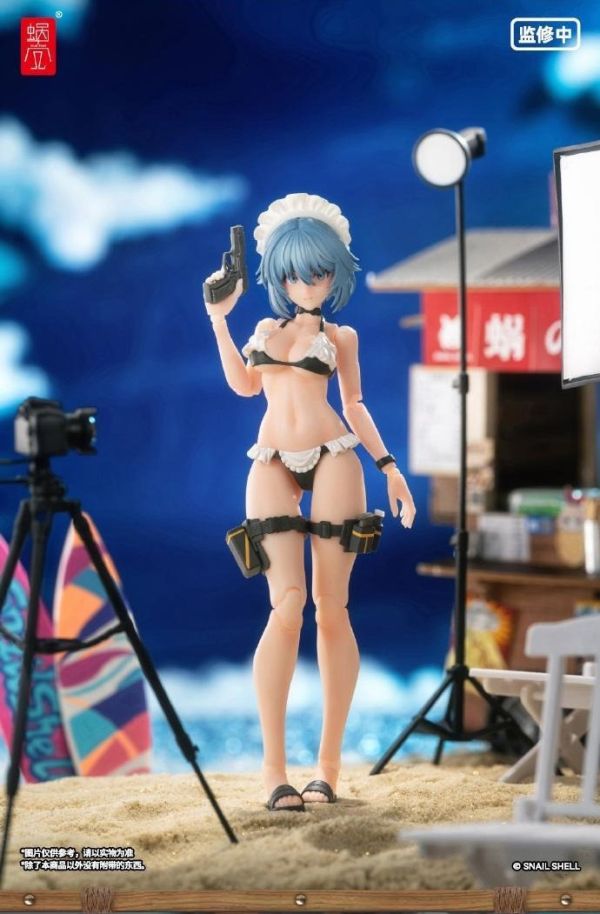 【史派克工廠】預購26年Q3 蝸之殼 SnailShell 1/12 夏日特勤 和音 塗裝完成品 可動 0102 蝸之殼 SnailShell 1/12 夏日特勤 和音 塗裝完成品 可動