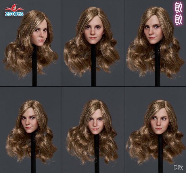 【史派克工廠】結單免運25年1月 Z6TOYS 1/6 歐美模擬可動眼美女頭雕 敏敏 ZC012A 共5款 0103 Z6TOYS 1/6 歐美模擬可動眼美女頭雕 敏敏 ZC012A 共5款