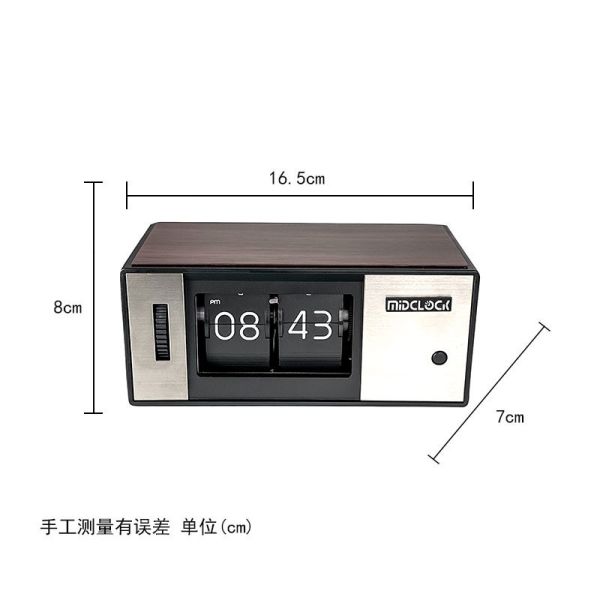 【史派克工廠】結單免運26年1月 MIDCLOCK 桌面時鐘 12小時制 小盒子 翻頁款 LED款 1224 MIDCLOCK 桌面時鐘 12小時制 小盒子 翻頁款 LED款