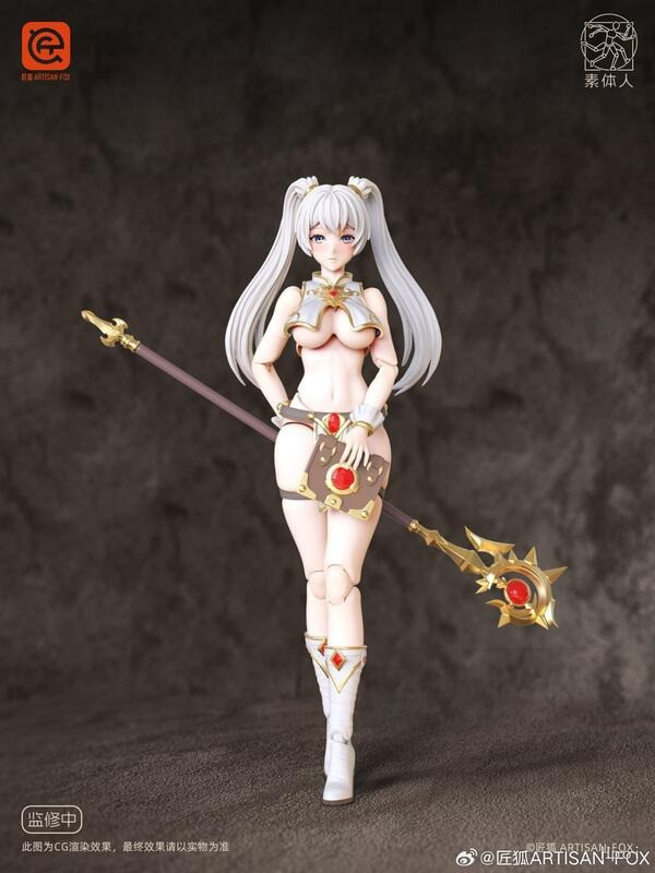 【史派克工廠】結單25年Q3 匠狐 ARTISEN-FOX 素體人系列 夏亞戰記 魔導師 莉莉 豪華版 0328 匠狐 ARTISEN-FOX 素體人系列 夏亞戰記 魔導師 莉莉 豪華版