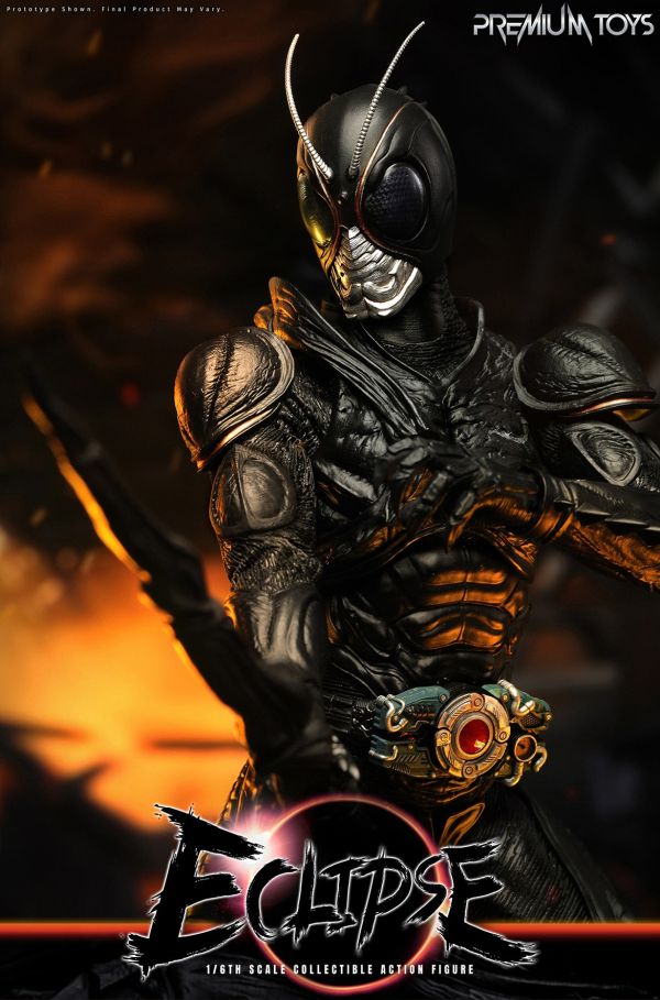 【史派克工廠】結單 23年Q3預購 Premium Toys 1/6 PM9020 假面騎士 Black 黑日 0519 Premium Toys 1/6 PM9020 假面騎士 Black 黑日