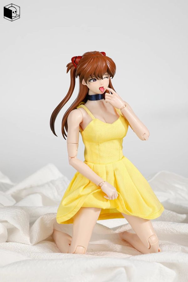 【史派克工廠】結單免運25年Q2 骨箱toys 1/6 明日香 新世紀福音戰士 布衣可動人偶 0303 骨箱toys 1/6 明日香 新世紀福音戰士 布衣可動人偶