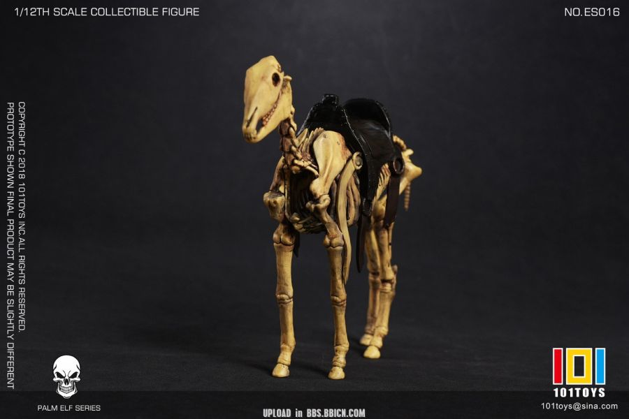 【史派克工廠】結單免運25年Q1 101TOYS 1/12 掌上精靈系列 骷髏骨架馬 ES016 1213 101TOYS 1/12 掌上精靈系列 骷髏骨架馬 ES016