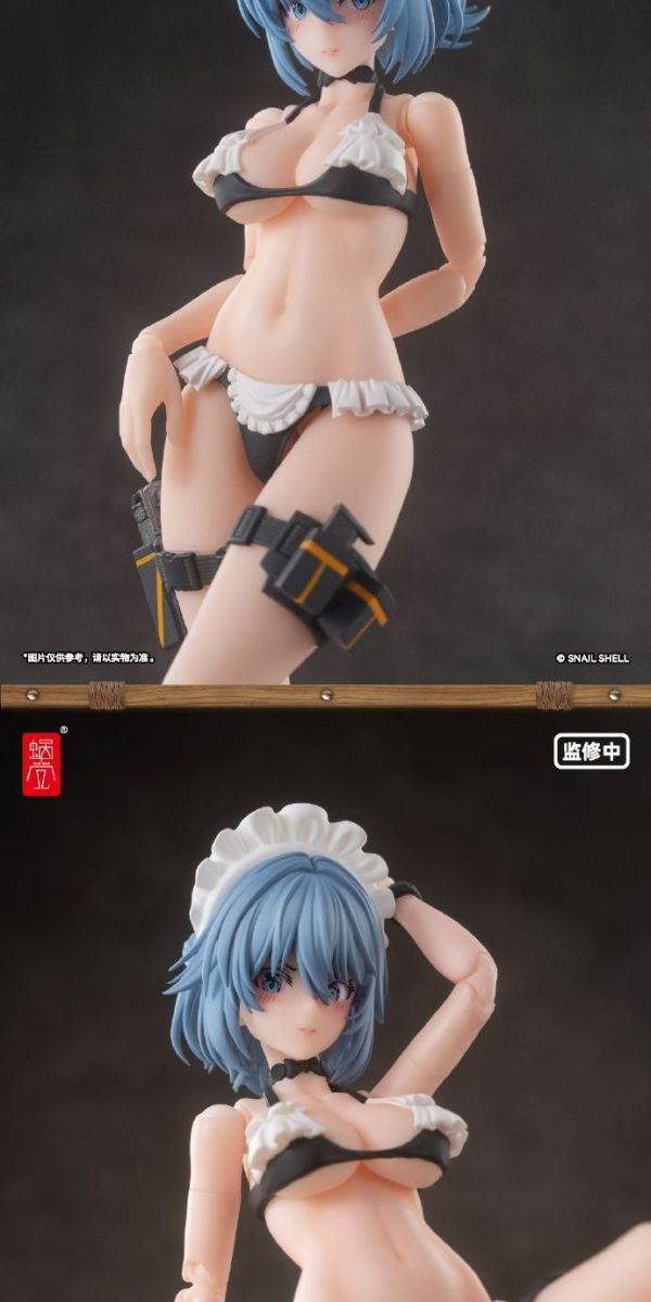 【史派克工廠】預購26年Q3 蝸之殼 SnailShell 1/12 夏日特勤 和音 塗裝完成品 可動 0102 蝸之殼 SnailShell 1/12 夏日特勤 和音 塗裝完成品 可動
