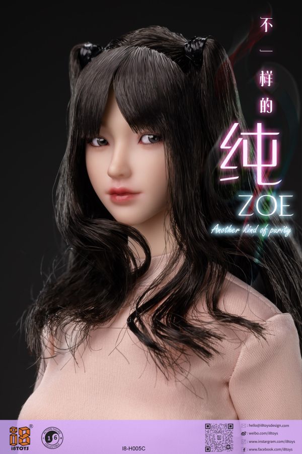 【史派克工廠】結單  預購24年Q4 I8Toys 1/6 小純 Zoe頭雕包 I8-H005ABCDE 共5款 0712 I8Toys 1/6 小純 Zoe頭雕包 I8-H005ABCDE 共5款