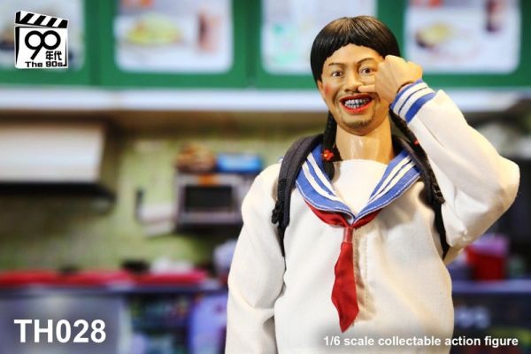 【史派克工廠】結單免運25年Q1 90’s 1/6 斯文學生妹 TH028 如花 食神 1115 90’s 1/6 斯文學生妹 TH028 如花 食神