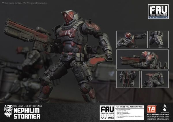 【史派克工廠】結單 預購1月 酸雨戰爭 FAV-A93 Nephilim Stormer / 拿非利強攻手 1/18 0705 酸雨戰爭 FAV-A93 Nephilim Stormer / 拿非利強攻手 1/18
