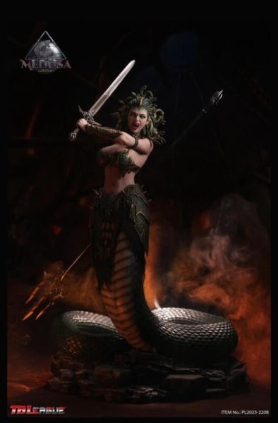 【史派克工廠】結單 1月預購 免運 TBLeague 美杜莎 PL2023-220B 金色 1/6 包膠人偶 1212 TBLeague 美杜莎 PL2023-220B 金色 1/6 包膠人偶