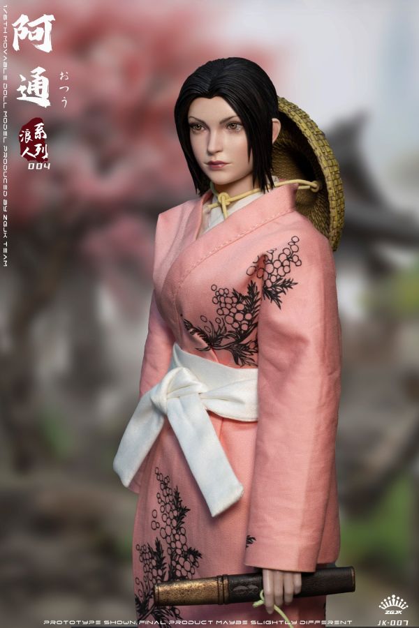 【史派克工廠】結單 預購24年Q3 ZGJKtoys 1/6 浪人系列 阿通 女浪人 JK-007 0523 ZGJKtoys 1/6 浪人系列 阿通 女浪人 JK-007