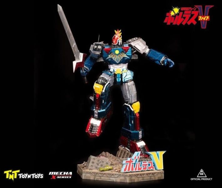 【史派克工廠】現貨免運 官網年終感謝祭! 大特價 貨到付款免運 TOYNTOYS 代理 Voltes V 波羅五號 56cm 雕像 訂 0728 TOYNTOYS 代理 Voltes V 波羅五號 56cm 雕像 訂