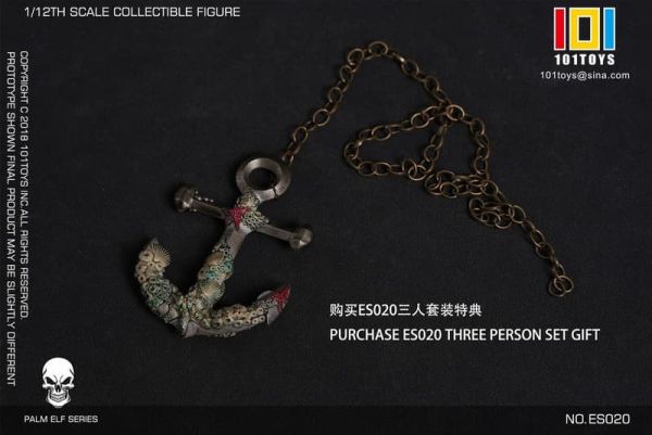 【史派克工廠】預購免運26年Q1 101TOYS 掌上精靈系列1/12 骷髏海盜單人 三人套 ES017-20 1212 101TOYS 掌上精靈系列1/12 骷髏海盜單人 三人套 ES017-20