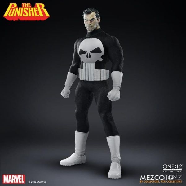 【史派克工廠】預購免運27年1月 MEZCO One:12 Collective 漫威 制裁者 可動 0708 MEZCO One:12 Collective 漫威 制裁者 可動