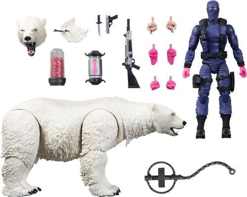 【史派克工廠】結單25年9月 孩之寶 特種部隊精英系列6吋人物 Snake Eyes & Polar Bear 0808 孩之寶 特種部隊精英系列6吋人物 Snake Eyes & Polar Bear