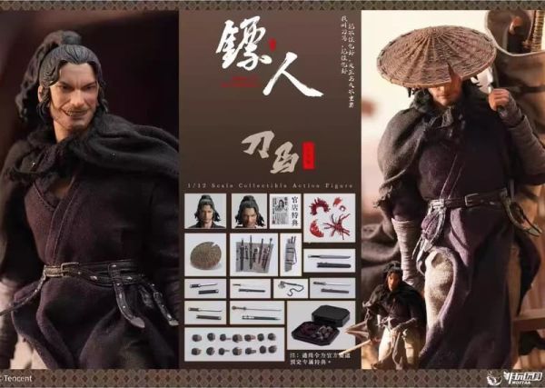 【史派克工廠】預購免運26年Q1 非玩玩具 鏢人 刀馬 膠髮版 1/12 可動人偶 1113 非玩玩具 鏢人 刀馬 膠髮版 1/12 可動人偶