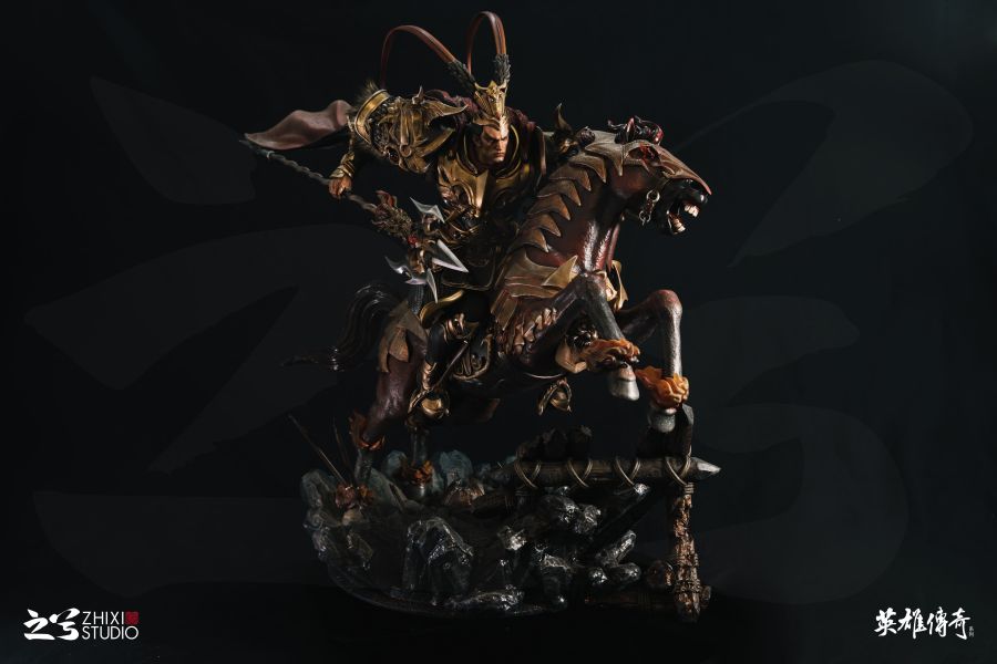 【史派克工廠】現貨 之兮工作室 英雄傳奇 無雙神將 三國演義 三國 呂布 呂奉仙 雕像 訂 0228 之兮工作室 英雄傳奇 無雙神將 三國演義 三國 呂布 呂奉仙 雕像 訂