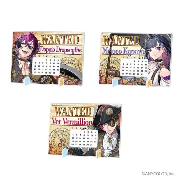 【史派克工廠】預購免運7月 彩虹社 NIJISANIJI EN周年企劃 XSOLEIL 壓克力萬年曆 3款 1226 彩虹社 NIJISANIJI EN周年企劃 XSOLEIL 壓克力萬年曆 3款