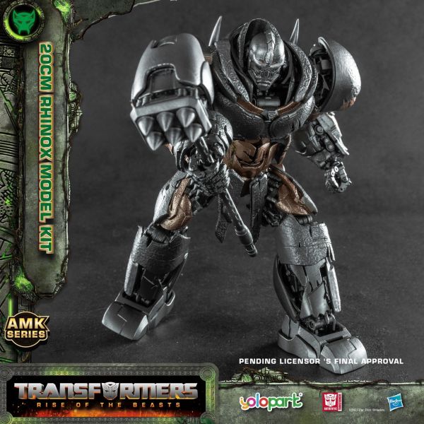 【史派克工廠】 現貨 簡易組裝 模型 YOLOPARK 變形金剛：萬獸崛起 AMK 災厄 黃豹 犀牛 X0119 簡易組裝 模型 YOLOPARK 變形金剛：萬獸崛起 AMK 災厄 黃豹 犀牛