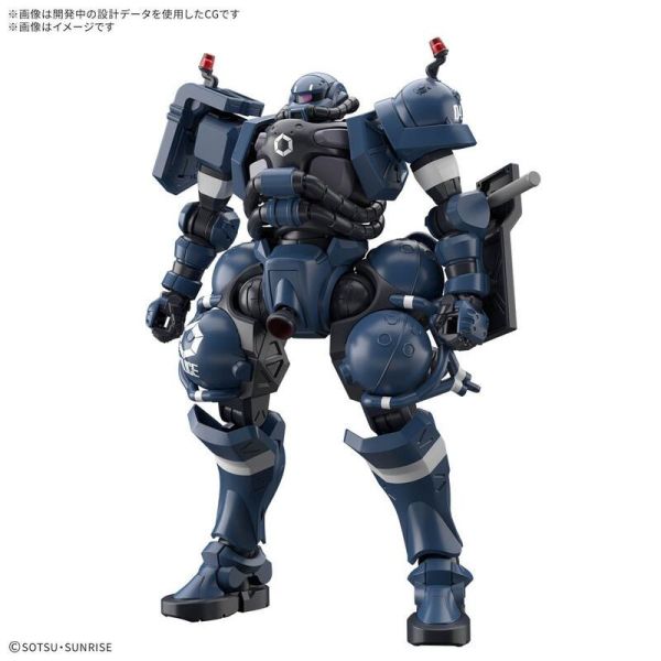 【史派克工廠】結單25年4月 HG 1/144 軍警薩克 鋼彈GQuuuuuuX 組裝模型 0221 HG 1/144 軍警薩克 鋼彈GQuuuuuuX 組裝模型