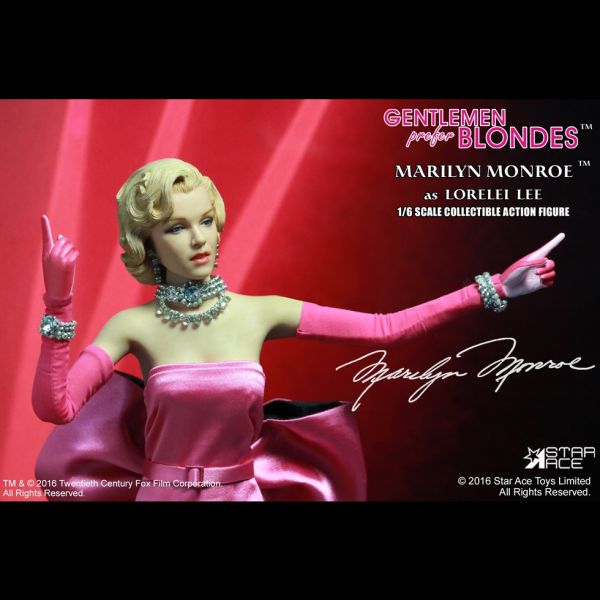 【史派克工廠】結單 預購24年Q3 Star Ace Toys 1/6 Monroe Pink 瑪麗蓮 夢露 SA0015 0503 Star Ace Toys 1/6 Monroe Pink 瑪麗蓮 夢露 SA0015