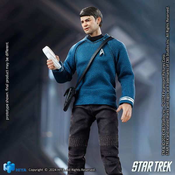 【史派克工廠】結單 預購25年Q1 HIYA 海雅 超級精緻系列 1/12 星際迷航 2009 麥考伊 0524 HIYA 海雅 超級精緻系列 1/12 星際迷航 2009 麥考伊
