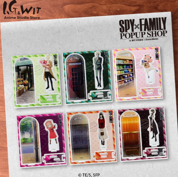 【史派克工廠】結單免運26年Q1 I.G&WIT SPY×FAMILY 間諜家家酒 壓克力立牌 6款 0129 I.G&WIT SPY×FAMILY 間諜家家酒 壓克力立牌 6款