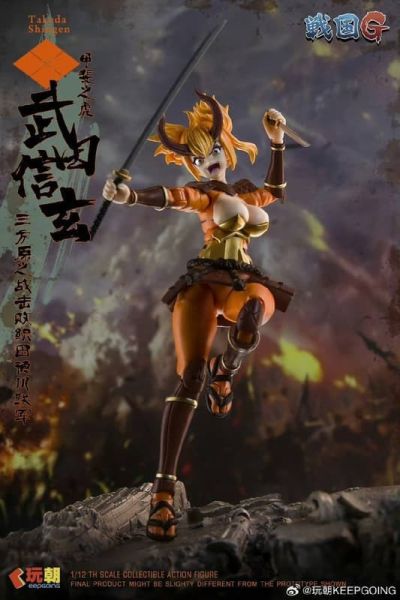 【史派克工廠】預購免運26年Q1 玩朝 戰國G 第二彈 1/12 武田信玄 超可動成品人偶 0116 玩朝 戰國G 第二彈 1/12 武田信玄 超可動成品人偶