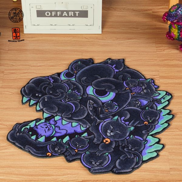 【史派克工廠】結單 預購免運23年11月 OFF ART 百貓紅蓮 地毯 核限定 1023 OFF ART 百貓紅蓮 地毯 核限定