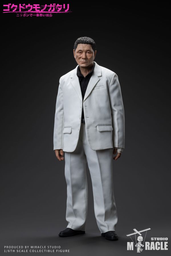 【史派克工廠】預購免運2月 Miracle Studio 1/6 極道物語 TAROU 組長 可動 北野武 0115 Miracle Studio 1/6 極道物語 TAROU 組長 可動 北野武