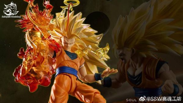 【史派克工廠】結單25年9月 SSW賽魂工坊 七龍珠 超級賽亞人 超三 孫悟空 SHF 龍拳配件包 0729 SSW 賽魂工坊 七龍珠 超級賽亞人 升級配件包 適用SHF