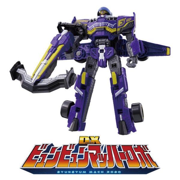 【史派克工廠】結單 預購24年7月 BANDAI 爆上戰隊 DX BYUNBYUN 紫色 F1 飆飆 馬赫機械機器人 0619 BANDAI 爆上戰隊 DX BYUNBYUN 紫色 F1 飆飆 馬赫機械機器人