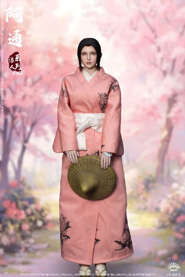 【史派克工廠】結單 預購24年Q3 ZGJKtoys 1/6 浪人系列 阿通 女浪人 JK-007 0523 ZGJKtoys 1/6 浪人系列 阿通 女浪人 JK-007