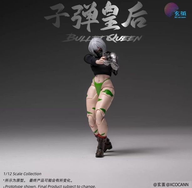 【史派克工廠】預購免運26年Q4 玄繭工作室 賽博鬥士俱樂部 子彈皇后 標準版 豪華版 1/12可動人偶 0527 玄繭工作室 賽博鬥士俱樂部 子彈皇后 標準版 豪華版 1/12可動人偶