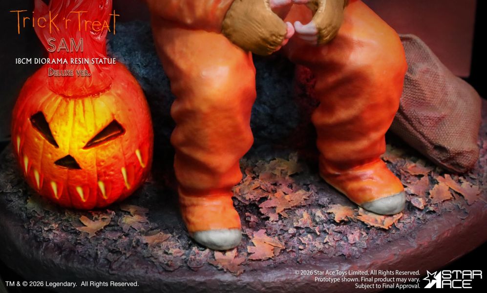 【史派克工廠】結單 免運Q1 Star Ace Toys《靈異萬聖夜Trick 'r Treat》Sam 場景雕像1014 Star Ace Toys《靈異萬聖夜Trick 'r Treat》Sam 場景雕像