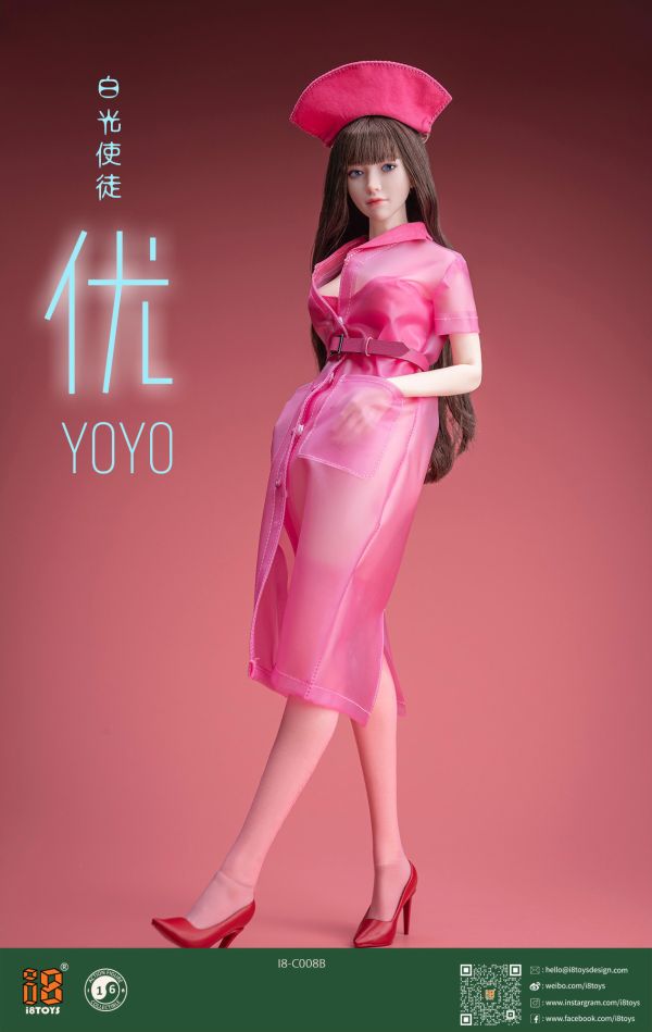 【史派克工廠】結單免運24年Q4 I8TOYS 1/6 白光宗徒 優YOYO 頭雕服裝包 I8-C008ABC 1008 I8TOYS 1/6 白光宗徒 優YOYO 頭雕服裝包 I8-C008ABC