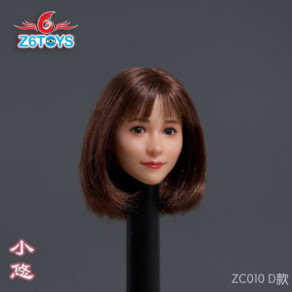 【史派克工廠】結單免運24年11月 Z6TOYS 1/6 島國優女 可動眼 頭雕 小悠 ZC010A 共6款 1023 Z6TOYS 1/6 島國優女 可動眼 頭雕 小悠 ZC010A 共6款