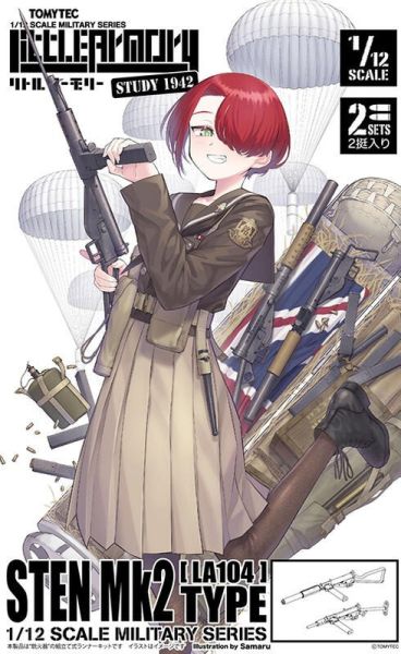【史派克工廠】結單25年3月 Tomytec 1/12 迷你武裝 LA104 StenGun Mk2 Type 1125 Tomytec 1/12 迷你武裝 LA104 StenGun Mk2 Type