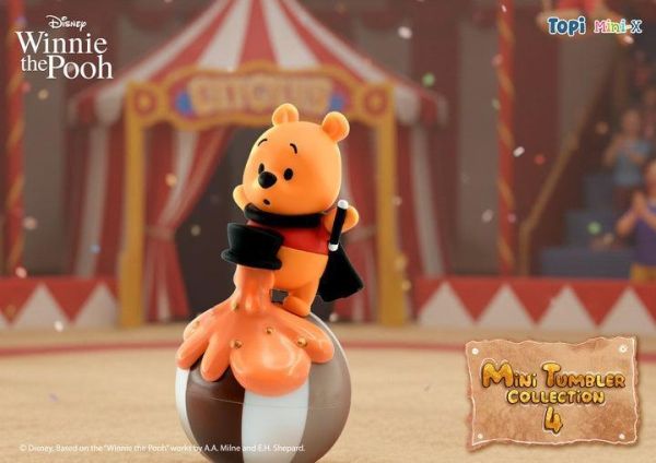 【史派克工廠】結單免運26年6月 TOPI Mini-X 不倒翁公仔收藏4 小熊維尼 一中盒6入 0202 TOPI Mini-X 不倒翁公仔收藏4 小熊維尼 一中盒6入