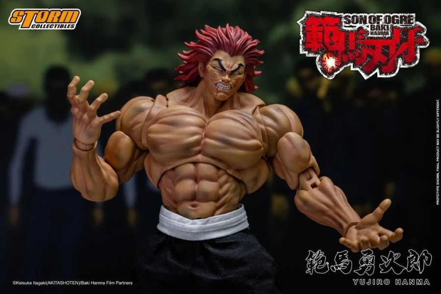 【史派克工廠】結單 預購24年11月 storm toys 範馬刃牙 範馬勇次郎 上海WF限定版 1/12 可動完成品 1018 storm toys 範馬刃牙 範馬勇次郎 上海WF限定版 1/12 可動完成品