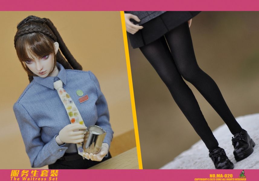 【史派克工廠】結單免運25年Q3 CUKE TOYS 1/6 服務生服飾套裝 MA-020 0417 CUKE TOYS 1/6 服務生服飾套裝 MA-020