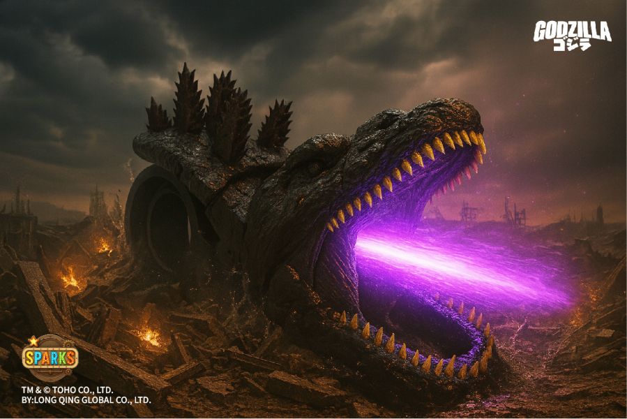 【史派克工廠】預購免運25年Q4 SPARKS 授權 正宗哥吉拉 2016 膠帶切割器 膠帶台 1229 SPARKS 授權 正宗哥吉拉 2016 膠帶切割器