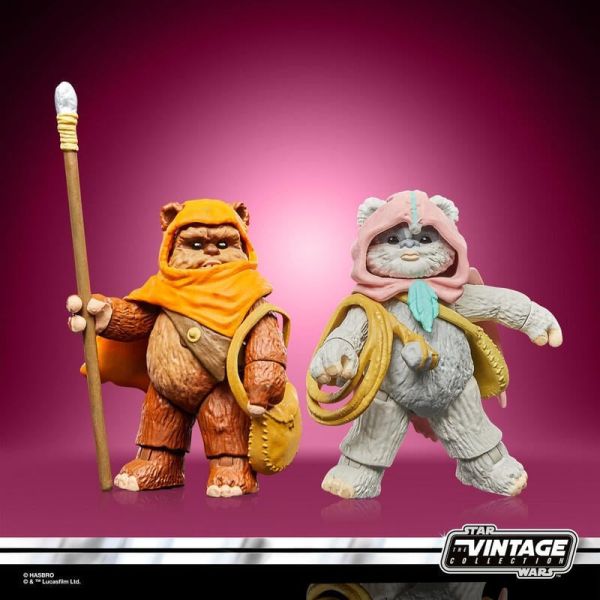 【史派克工廠】結單 預購10月 孩之寶 星際大戰經典 3.75吋 人物套裝 TV 系列 Ewoks 兩入組 0919 孩之寶 星際大戰經典 3.75吋 人物套裝 TV 系列 Ewoks 兩入組