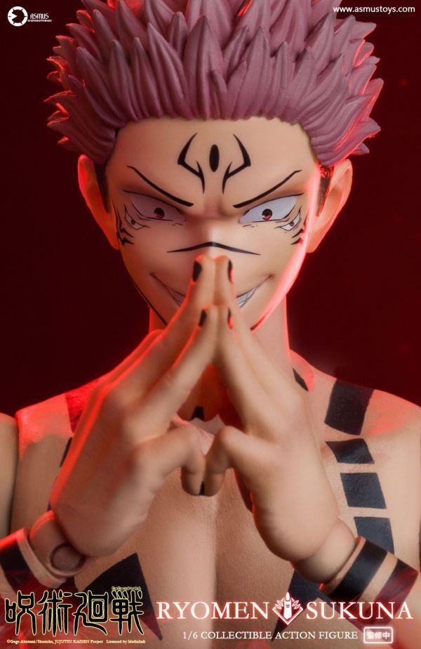 【史派克工廠】結單 預購10月 Asmus Toys咒術迴戰 兩面宿儺 豪華版&牛骨王座 1/6 JJKS05LUX 0825 Asmus Toys咒術迴戰 兩面宿儺 豪華版&牛骨王座 1/6 JJKS05LUX