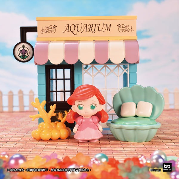 【史派克工廠】現貨 免運 Infinity Toy 迪士尼公主的魔法商店街 盲盒 一中盒6入 10公分 0207 Infinity 迪士尼公主的魔法商店街 盲盒 一中盒6入