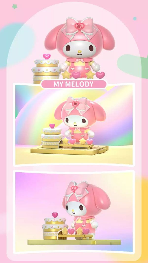 【史派克工廠】結單預購24年Q3 JAKA 三麗鷗 盒玩 糖果工廠系列 美樂蒂 組裝公仔 0815 JAKA 三麗鷗 盒玩 糖果工廠系列 美樂蒂 組裝公仔